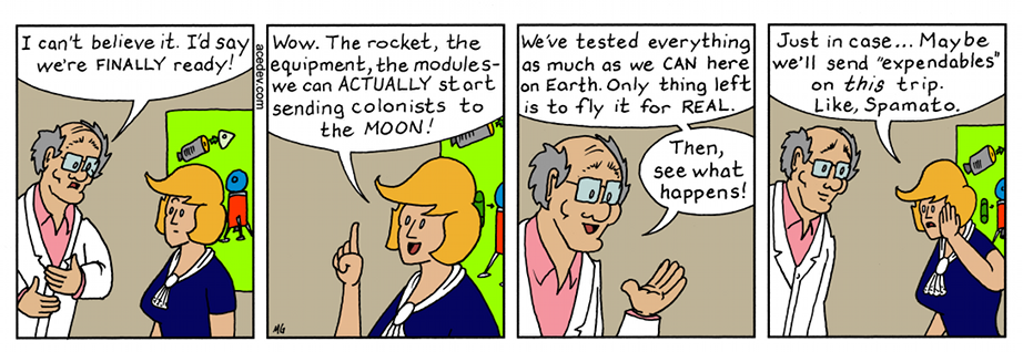 acedev comic, webcomic for Monday 26 Mar 2018
